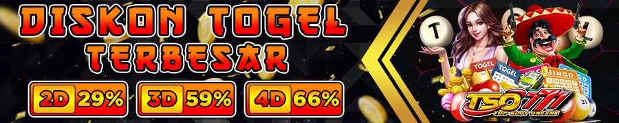 Diskon Betting Taruhan Togel 4D, 3D, 2D